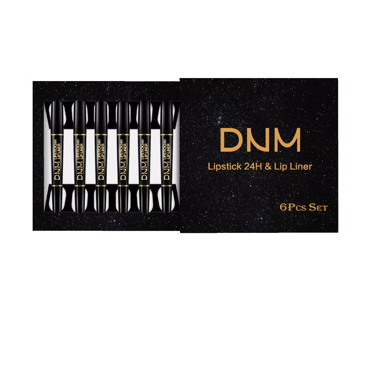 

NEW2023 6 Color Wine Lip Tint Strawberry Tattoo Lipstick 6 Colors Lipstick Lip Liner 2in1 Set Moisturizing Velvety Long Honey Li