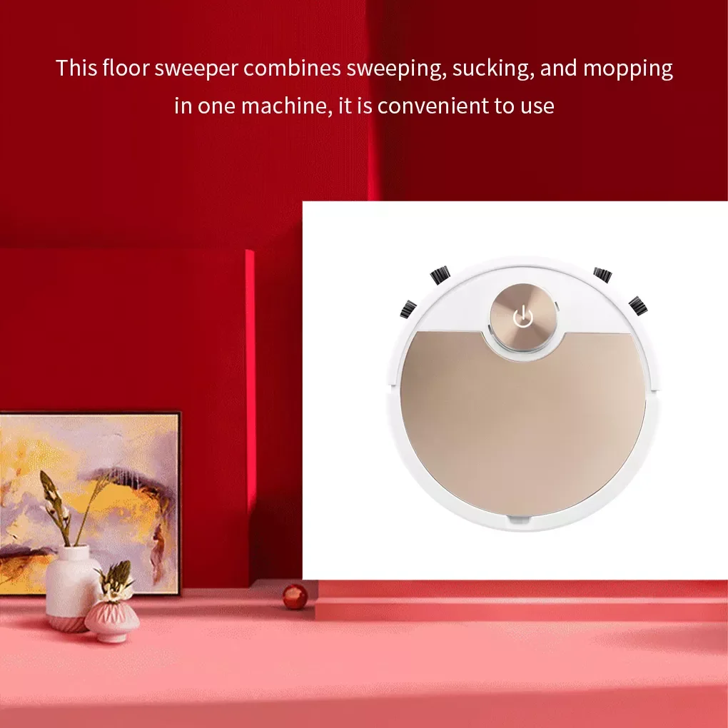 

3-in-1 Smart Vacuum Robot Remote Control Automatic Floor Sweeper Home Indoor Vacuum Cleaning Tool