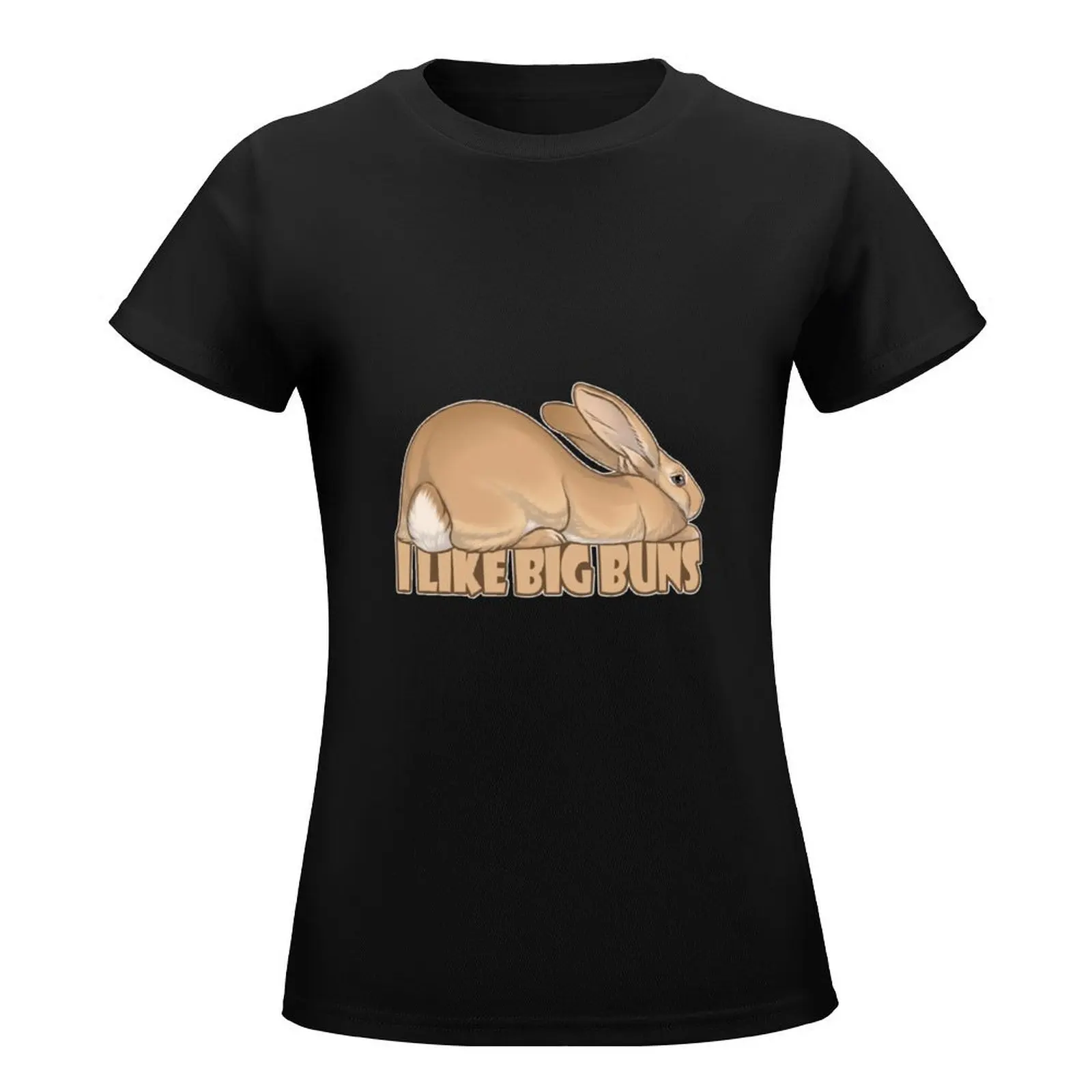 I Like Big Buns - Fawn Sticker футболка летние топы кавайная одежда женская летняя футболки
