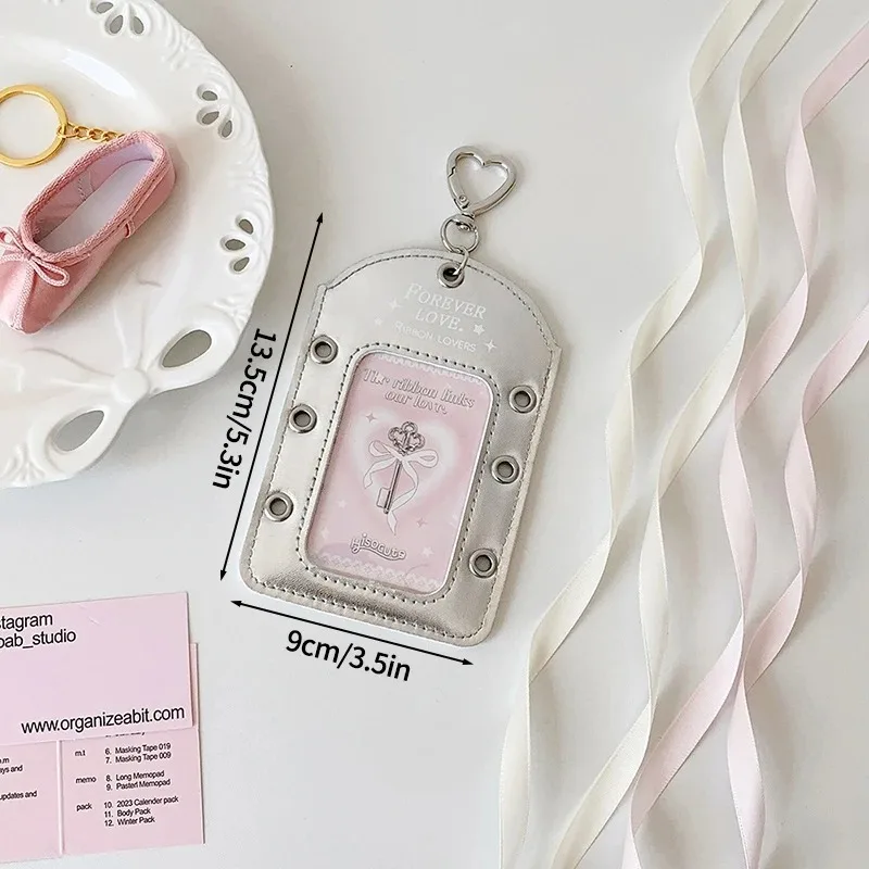 

Держатель для фотокарт Kpop INS серебристый прозрачный