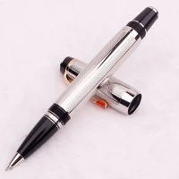 luxury mb bohe rollerball pen metal gold and silver rollerball pen signature fountain pens with crystal office supplies gift