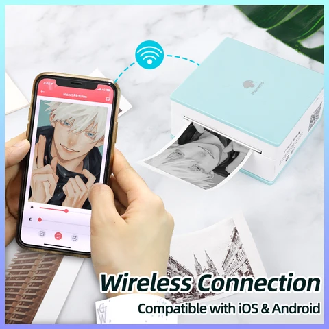 Phomemo M02 Черно-белый Термопринтер