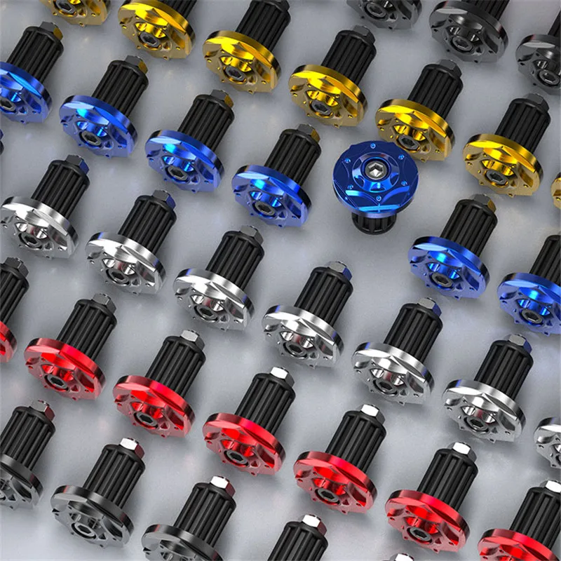 

Universal Motorcycle Handlebar Plug Aluminum Alloy Handlebar Plug Balance Head Motorcycle Grip Bar End Cap Easy Installation