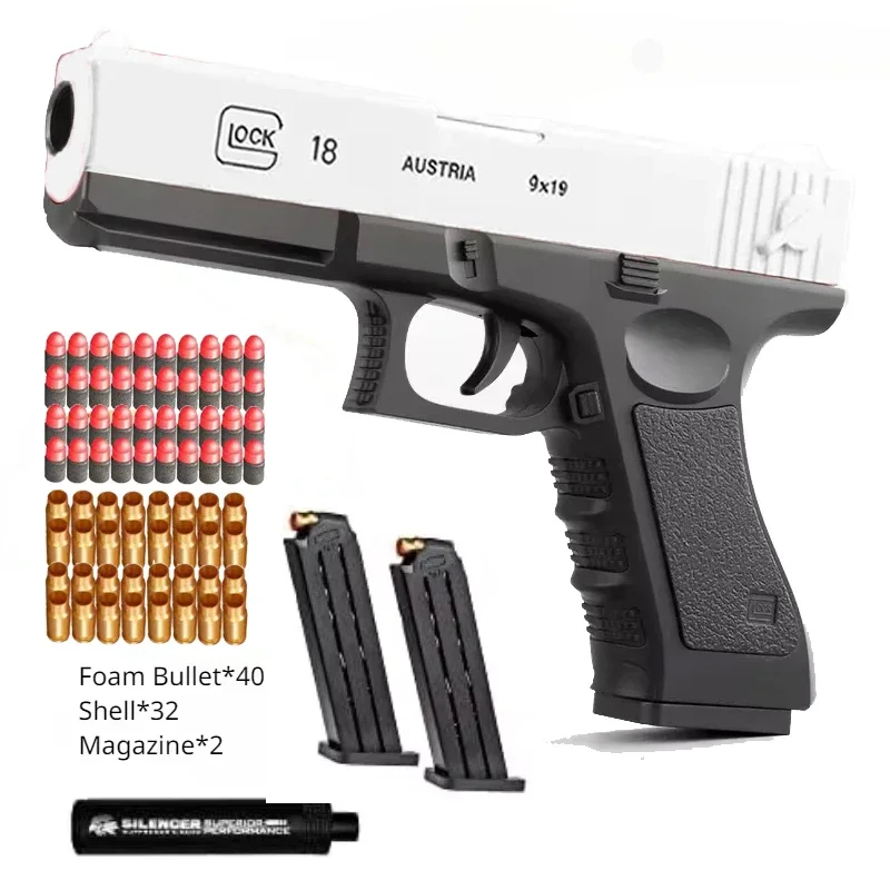 Игрушечный пистолет из пенопласта для детей и мальчиков