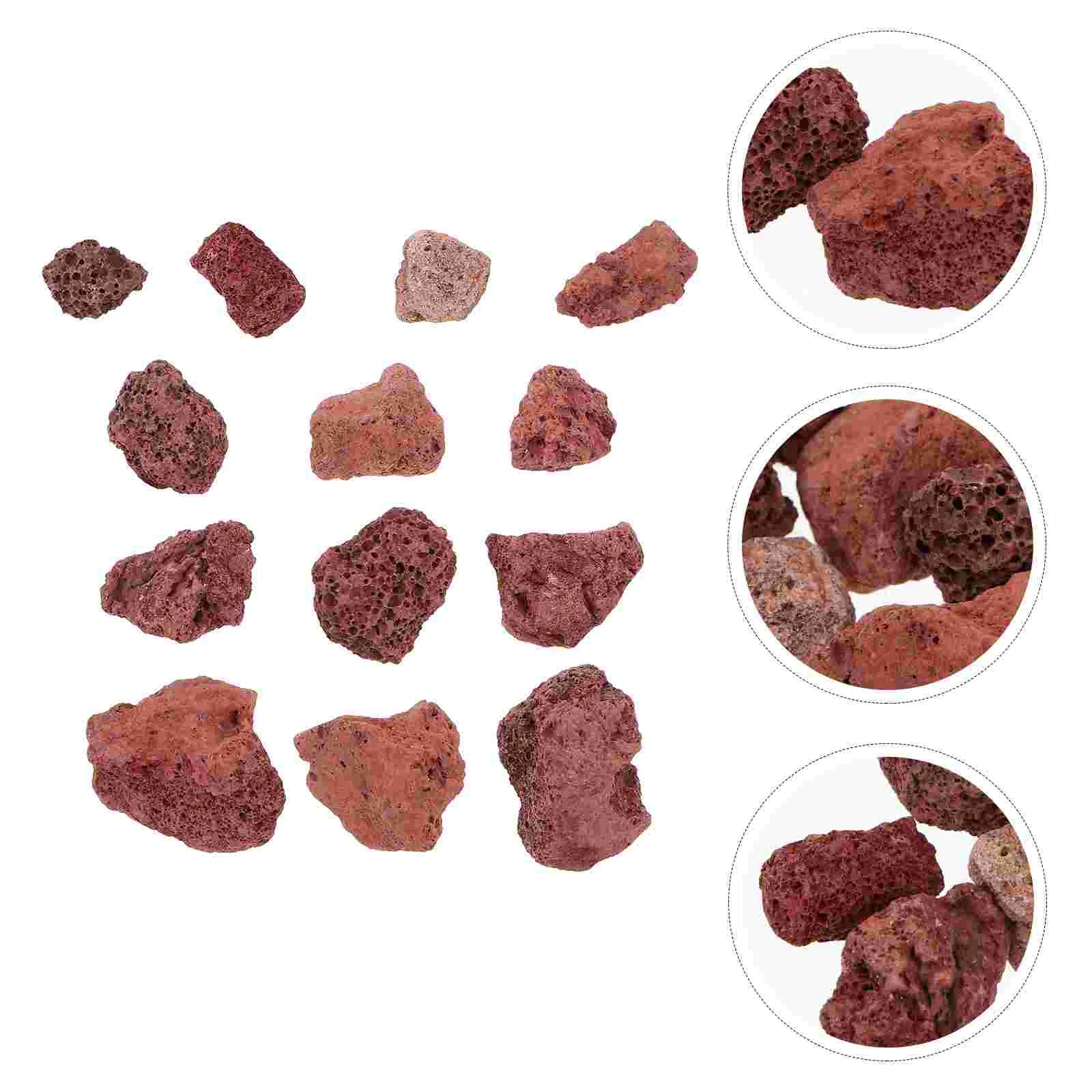 

Aquariumceramic Lava Filter Block Mediared Volcanic Tank Fishlandscaping Stones Porousspherehollow Pond Supplies Virtual Habitat