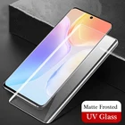 ДЛЯ VIVO X70 Pro Plus X70Pro + матовое УФ-стекло, Защита экрана для VIVO X60 Pro Plus X60ProPlus X60Pro + Полное клеевое закаленное стекло