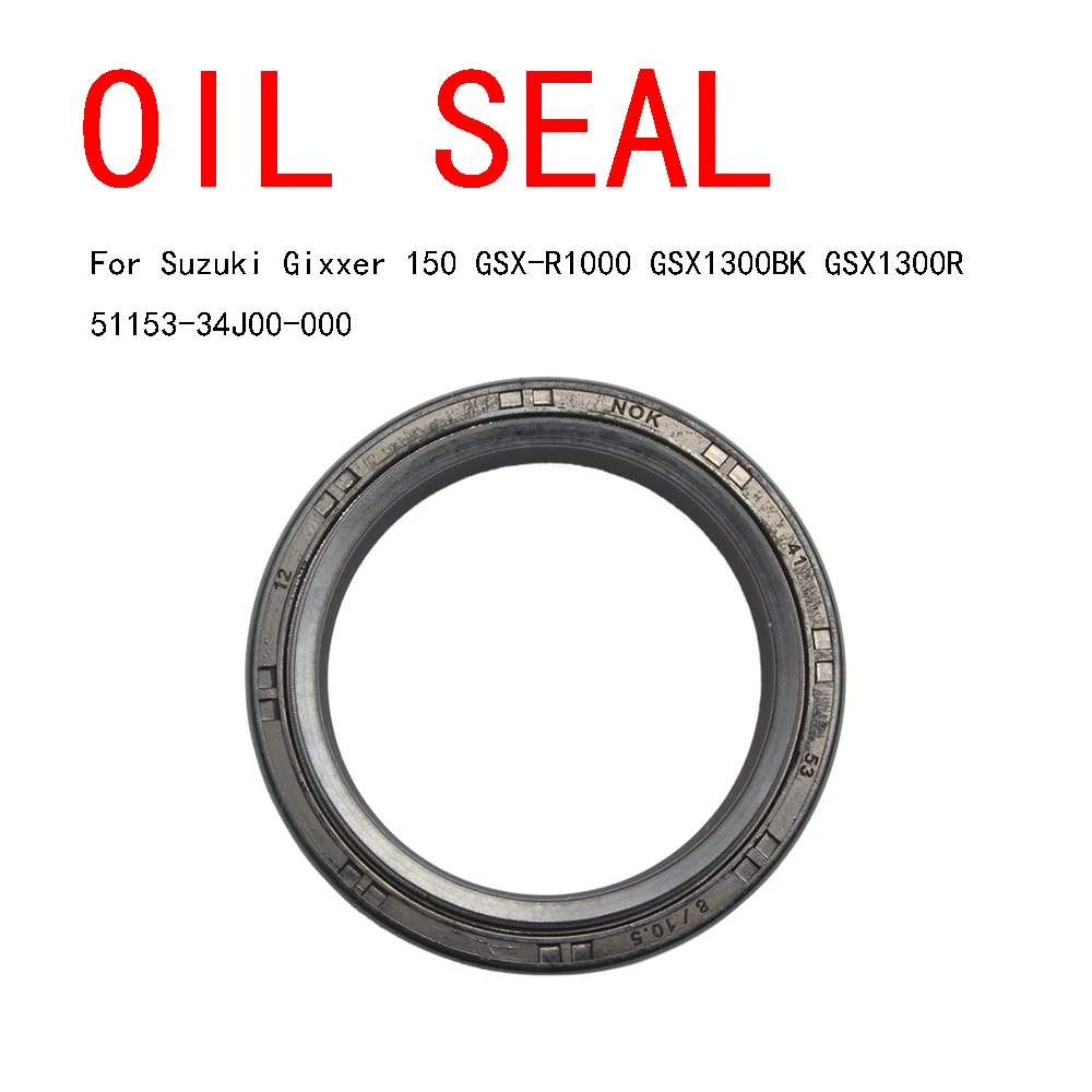 

For Suzuki Gixxer 150 GSX-R1000 GSX1300BK GSX1300R 51153-34J00-000 Oil Seal Fr Fork
