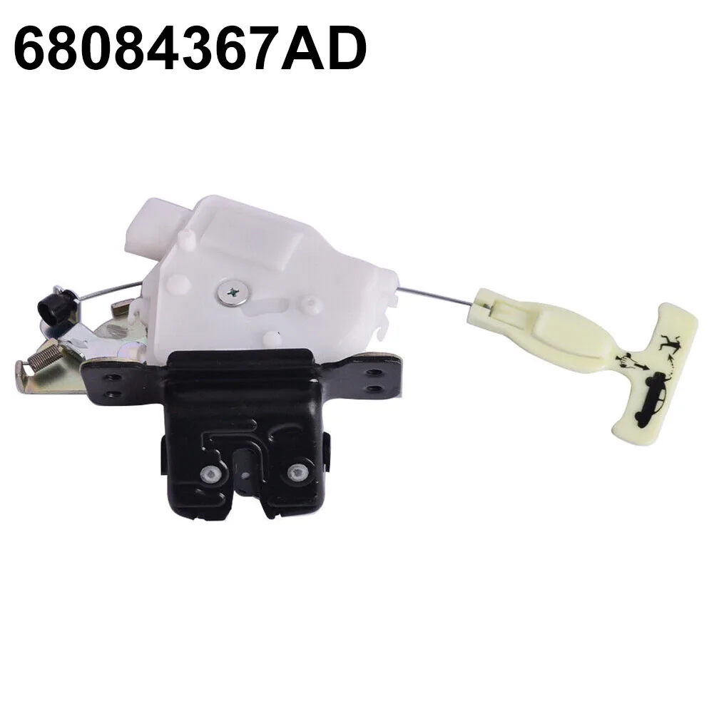 

1pc Black Plastic Car Liftgate Latch Lock Actuator Fit For Fiat 500 1.4L 2012-2019 68084367AD Plug-and-play Trunk Locking Block