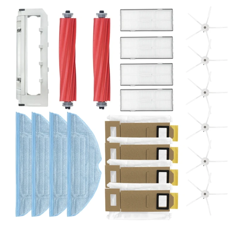 

Accessories Kit For Roborock S7 S7 Plus T7S T7S Plus Robot Vacuum Cleaner With Hepa Filters Main Side Brush Dust Bag