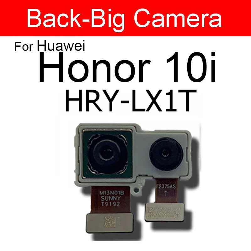 Основная задняя камера для Huawei Honor 10 10i Lite большая маленькая гибкий кабель лента