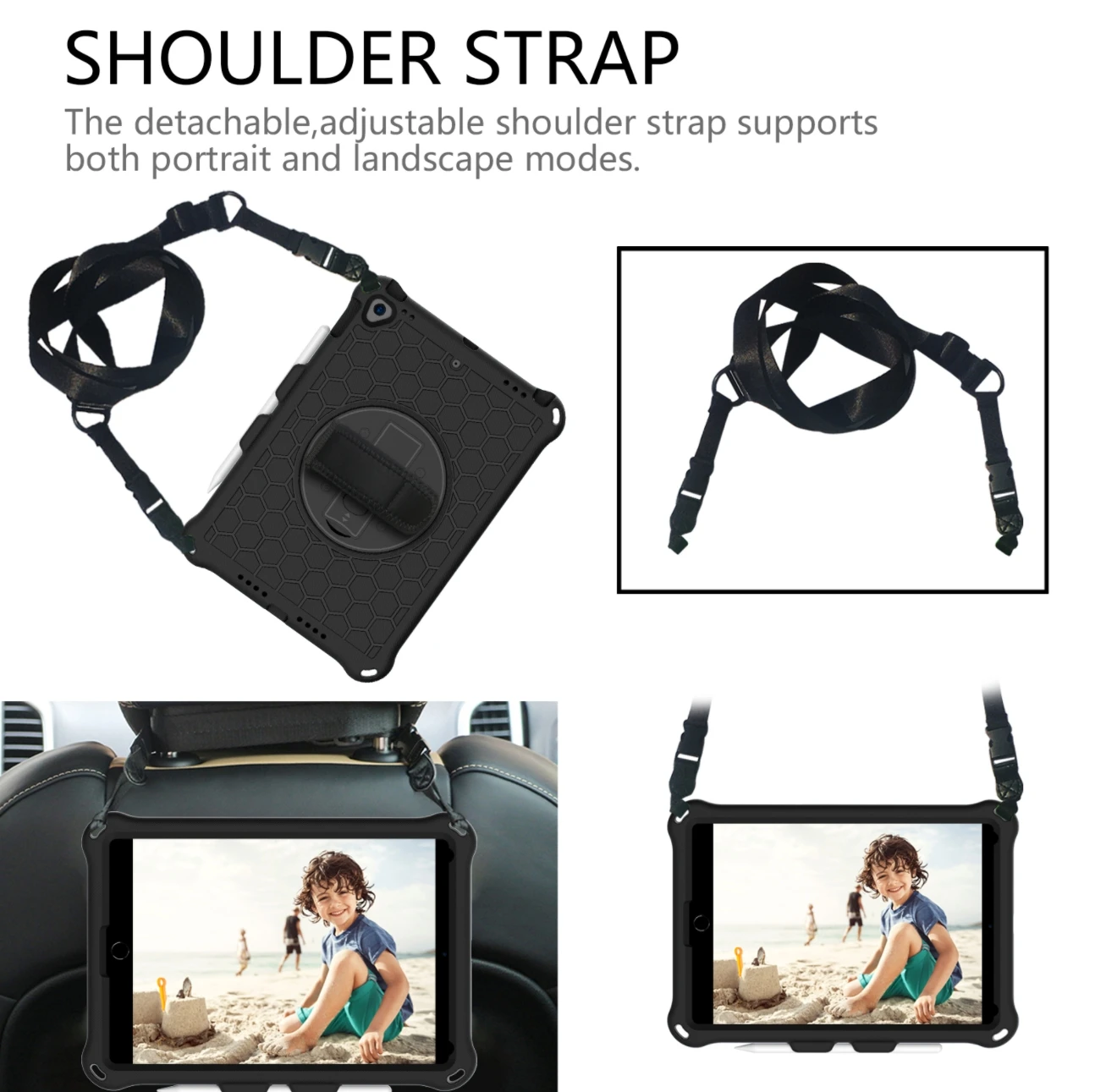 Для Huawei MediaPad T5 10 1 T8 8 0 2020 M5lite M6 4 2019 Turbo M5 360 Поворотный наручный ремешок