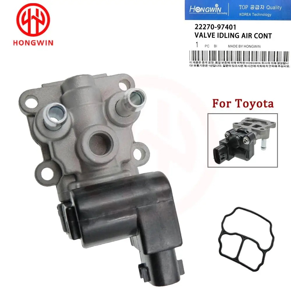 

IAC Idle Air Control Valve OEM: 22270-97401 22270-11020 18137-64G00 Fits Toyota-Base Coupe Sedan Convertible 1.5L High Quality