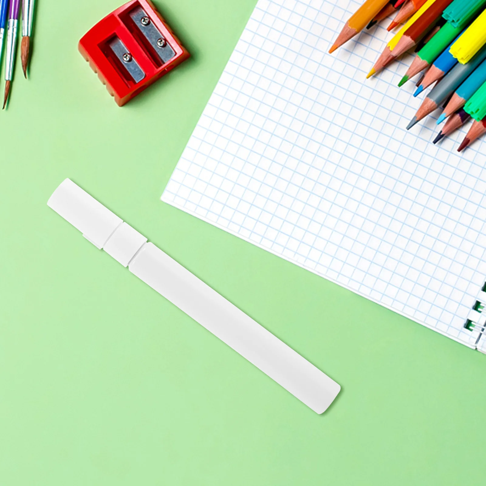 

Прозрачный держатель для ручек с рисунком, 6 шт., корпус, алюминиевая трубка, Заполняемые ручки, многоразовые маркеры, Металлические Пустые граффити