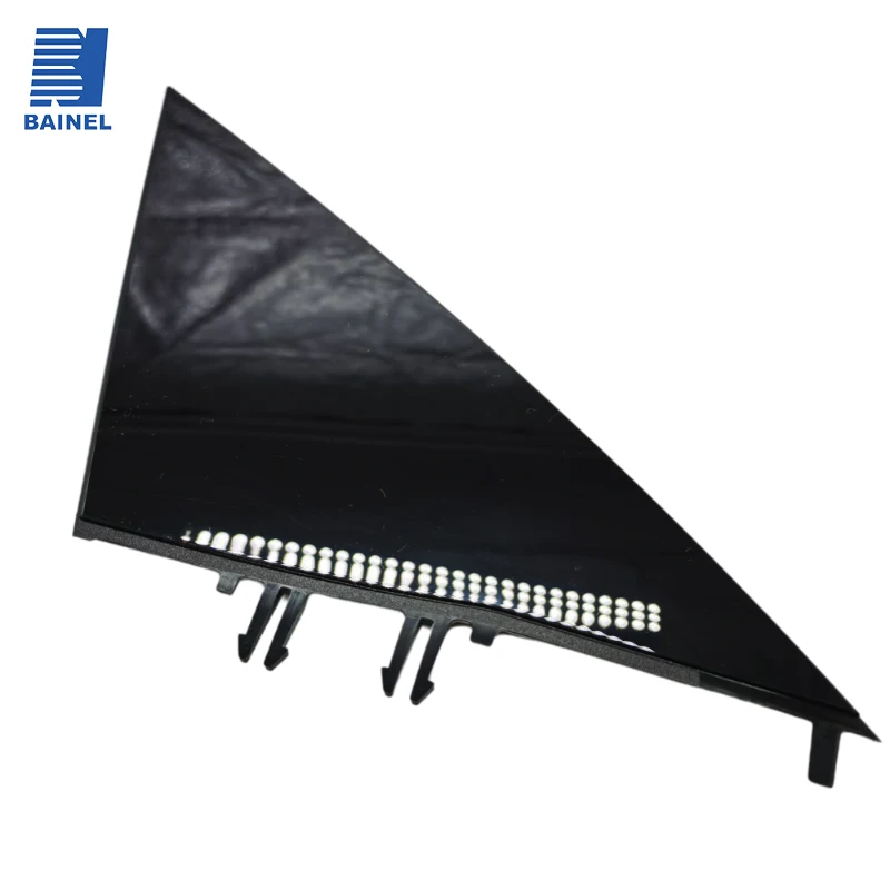 

BAINEL New Original TESLA Model3 Exterior Mirror Triangle Trim Panel Trim Panel Black Paint Trim Panel 2019-2021 Car Accessories