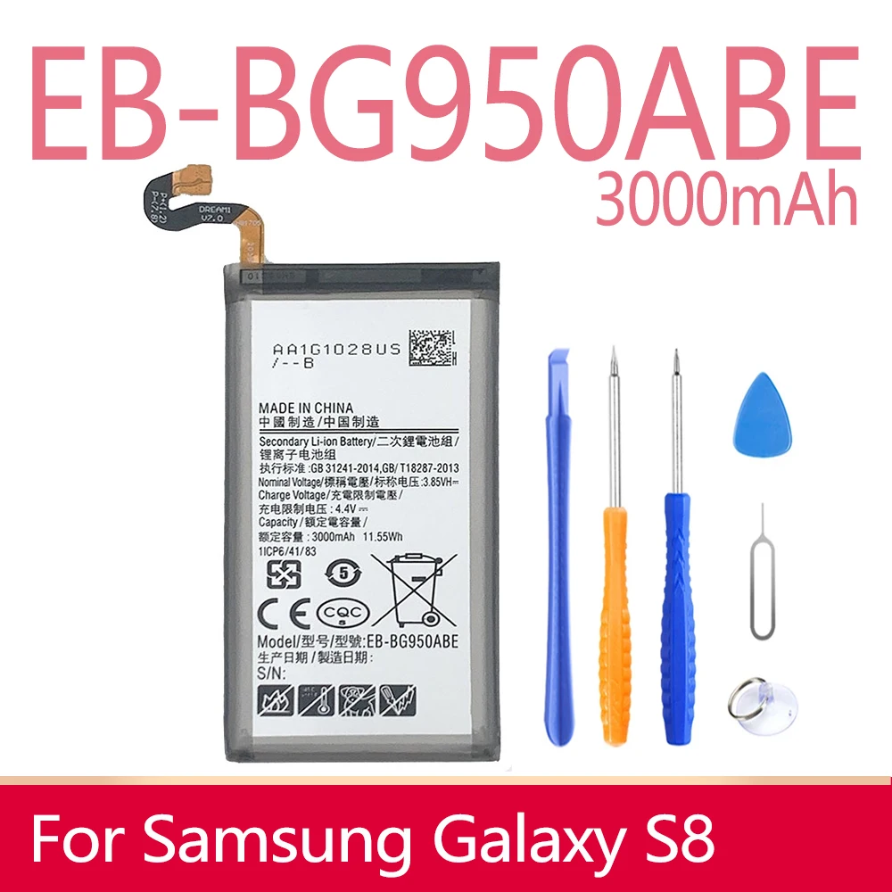 Аккумулятор SIYAA для Samsung Galaxy S3 S4 S7 S10 S6 Edge S8 S9 Plus Note 1 3 4 G925 G920F G930 G935 G950T G9600 G965F G920 -