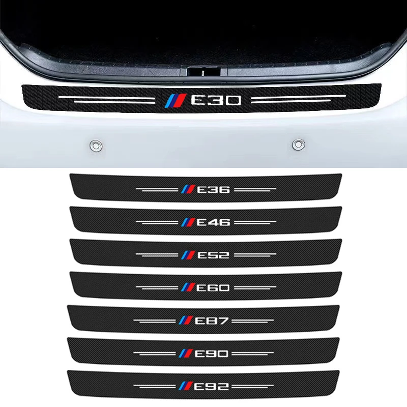 1 шт. наклейка на багажник автомобиля для Bmw E90 E28 E30 E34 E36 E39 E46 E52 E53 E60 E61 E62 E70 E71 E83 E84 E87 E91 E92