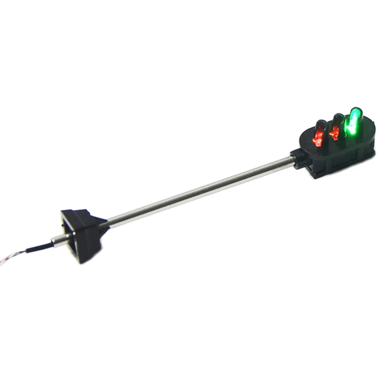 

-Scale Train Model Miniature Signal Traffic Lamp For Railway Landscape Layout Railway Two Side