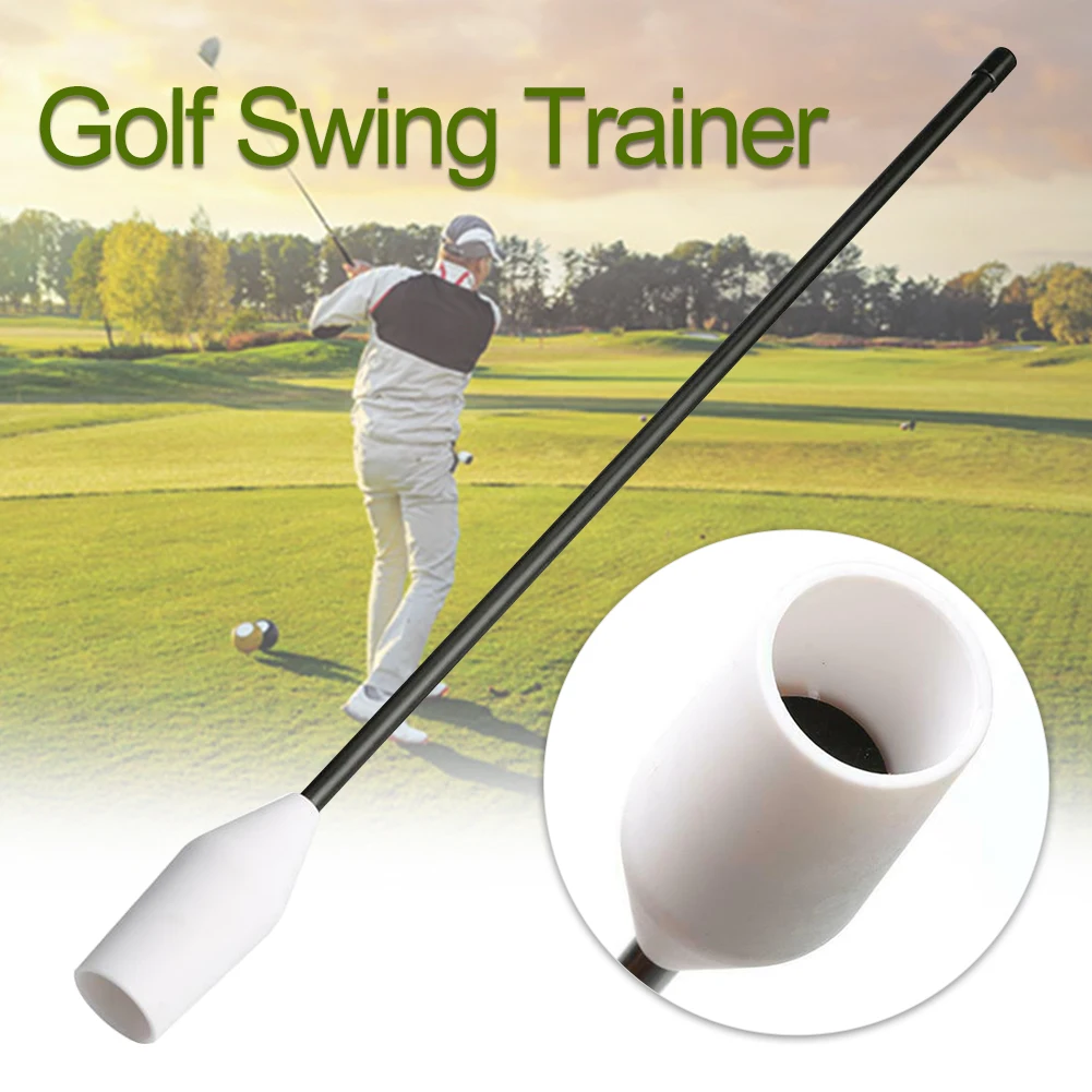 

Guide Equipment Golf Swing Trainer Practice Correction Aids Gesture Alignment For Beginner 49.4 Cm Indoor Outdoor Teaching