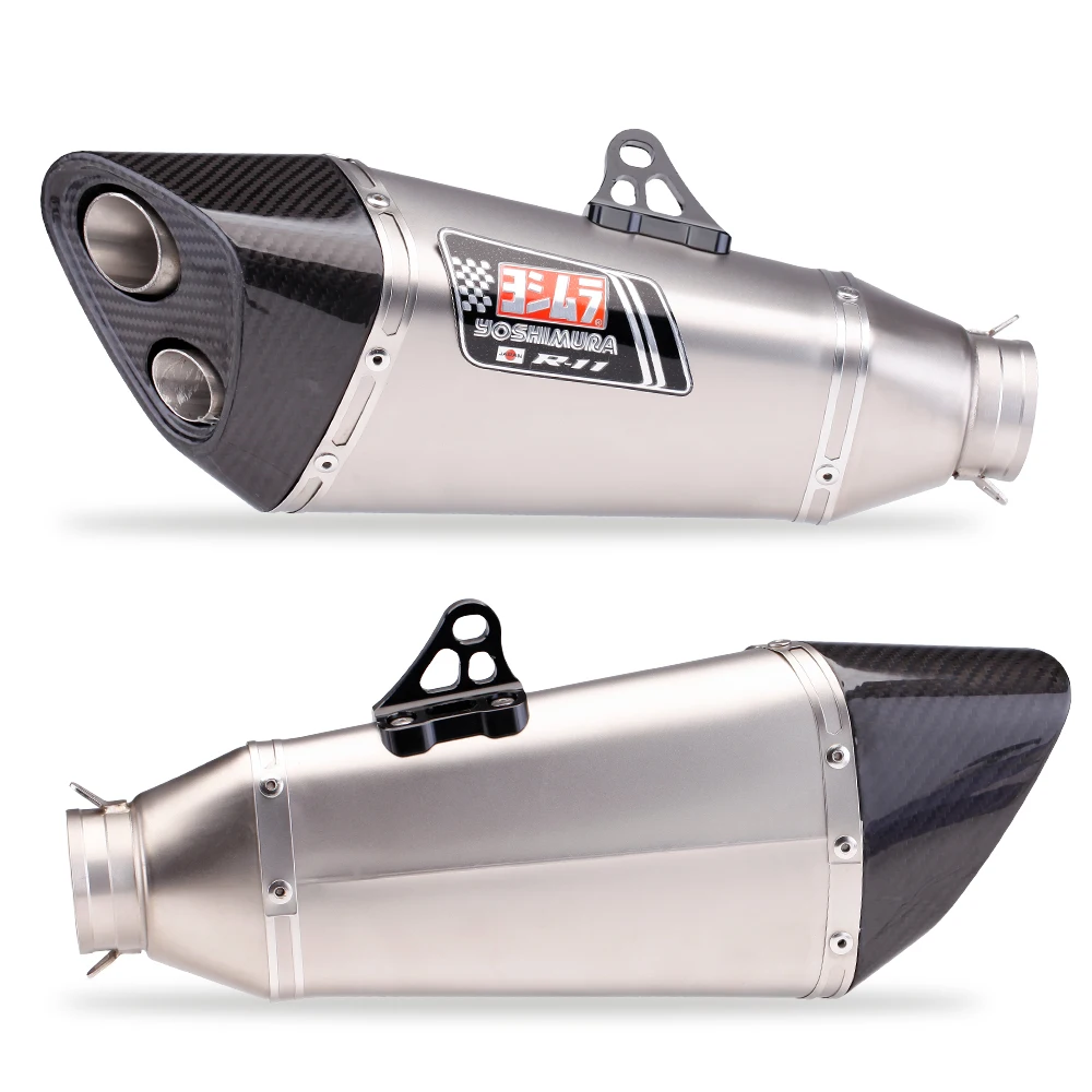 Yoshimura R11 мотоциклетный глушитель с двойным отверстием модифицированный из