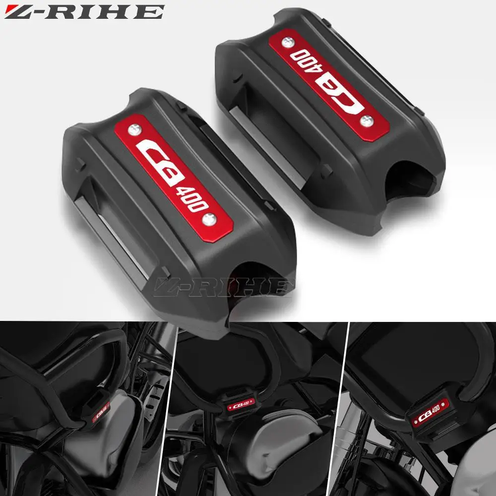 

Motorcycle Crash Bar Bumper Engine Guard Protector Decorative Block For HONDA CB 400 SF CB400F CB400SF 1992-1998 1993 CB400 VTEC