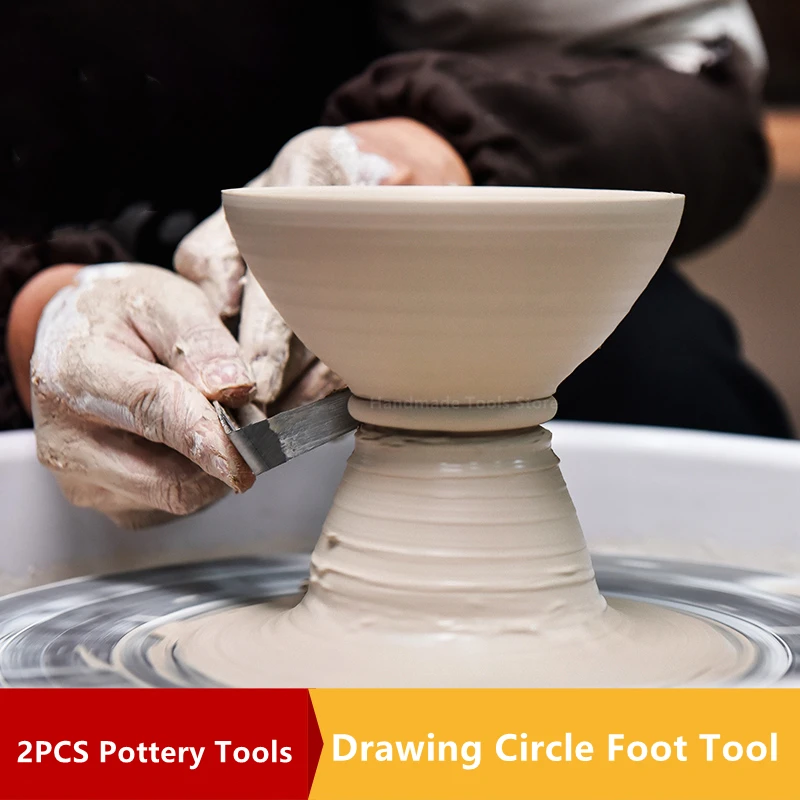 

2 шт., набор из керамической глины и кольца для ног