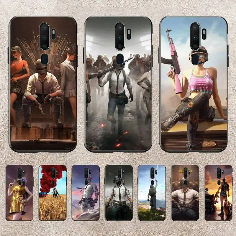 

PUBG Phone Case For Redmi 9A 8A 6A Note 9 8 10 11S 8T Pro Max 9 K20 K30 K40 Pro PocoF3 Note11 5G Case