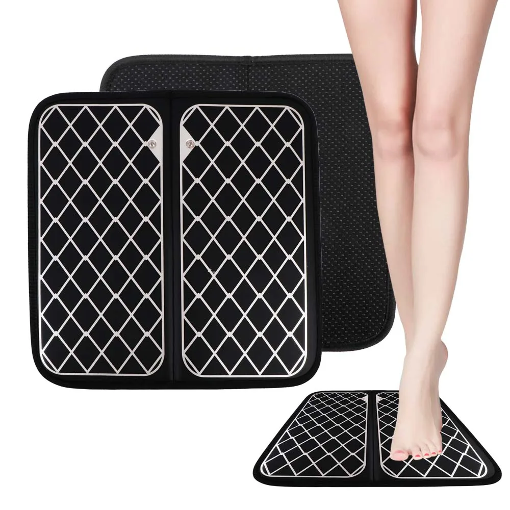 

EMS Foot Massage Electric Intelligent Pulse Acupuncture Pad Stimulator Improve Blood Circulation Relieve Ache Pain Health Care