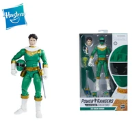 hasbro genuine anime figures power rangers green warrior active joint action figures model collection hobby gifts toys for kids