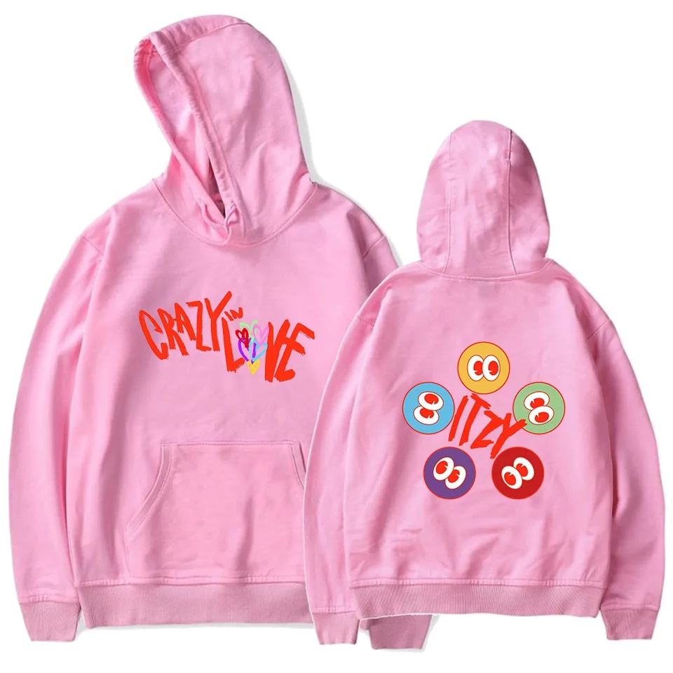 

New Hoodie Bali Clothing Hoodie Crazy In Love Sweatshirts 2022 New Arrival Kpop Women Men Pullover Sweatshirts 2D Kawaii