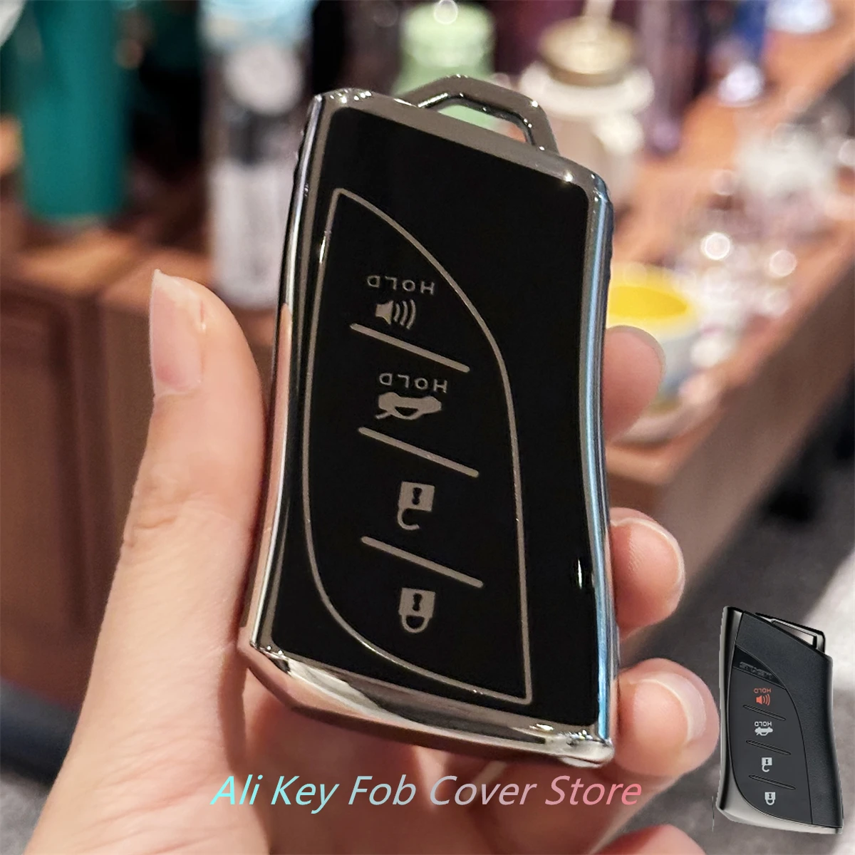 

Автомобильный Брелок Lexus 2024 2023 ES250 ES300h ES350 GX550 LC500 LC500h LS500 LS500h LX600 NX250 NX350 Чехол Для Ключей Из...