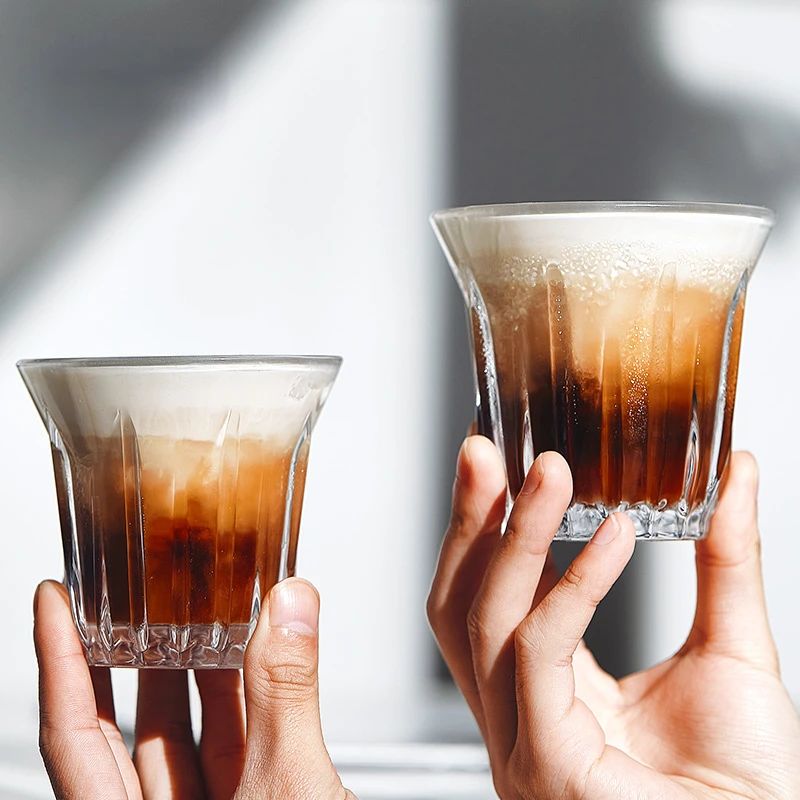 

Coffee Glass Mug Designer Latte Cup American Premium Dirty Espresso Cup