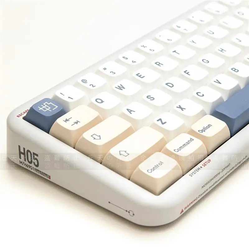 1 комплект XDA GMK колпачки для ключей с соевым молоком 143 клавиш PBT колпачок