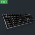 Механическая игровая клавиатура MIIIW, 600K, с подсветкой, 104 клавиши, красный переключатель, 6 режимов подсветки, USB, проводная, русская, геймерская клавиатура для Xiaomi