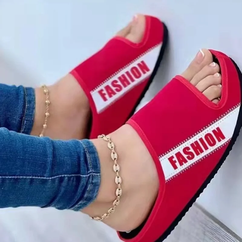 

Women's Sandals Women's Fashion Soft and Durable Slip-On Sandals Mujer Outdoor Women's Shoes Slippers Size 35-43