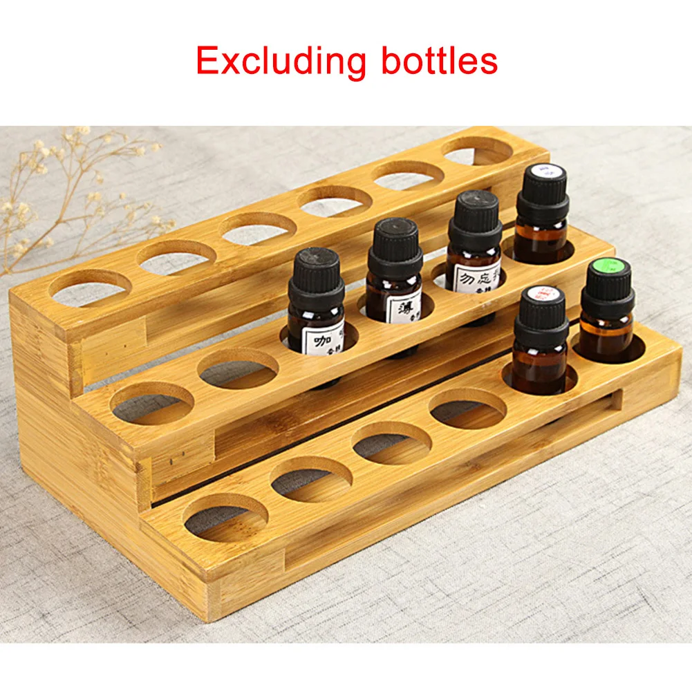 

Стойка-органайзер для эфирных масел, 18 ячеек, 30 мл