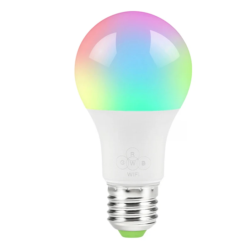 Умная Wi-Fi лампа RGBW меняющая цвет поддержка голосового управления AlexaGoogle