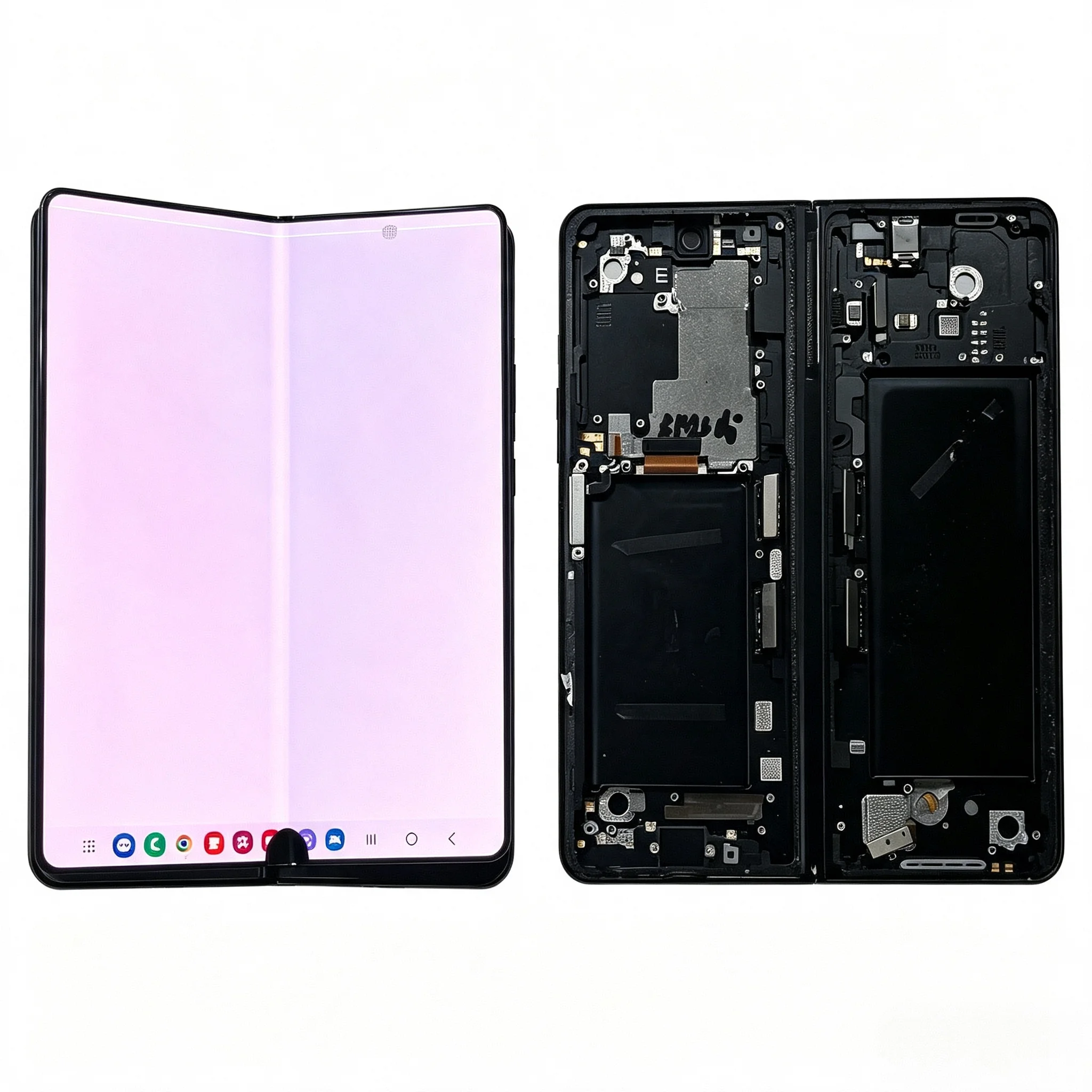 Фото AMOLED-дисплей 120 Гц для Samsung Z Fold 3 SM-F926 F926B F926U, оригинальный сенсорный экран, дигитайзер, модуль дисплея с дефектом №2