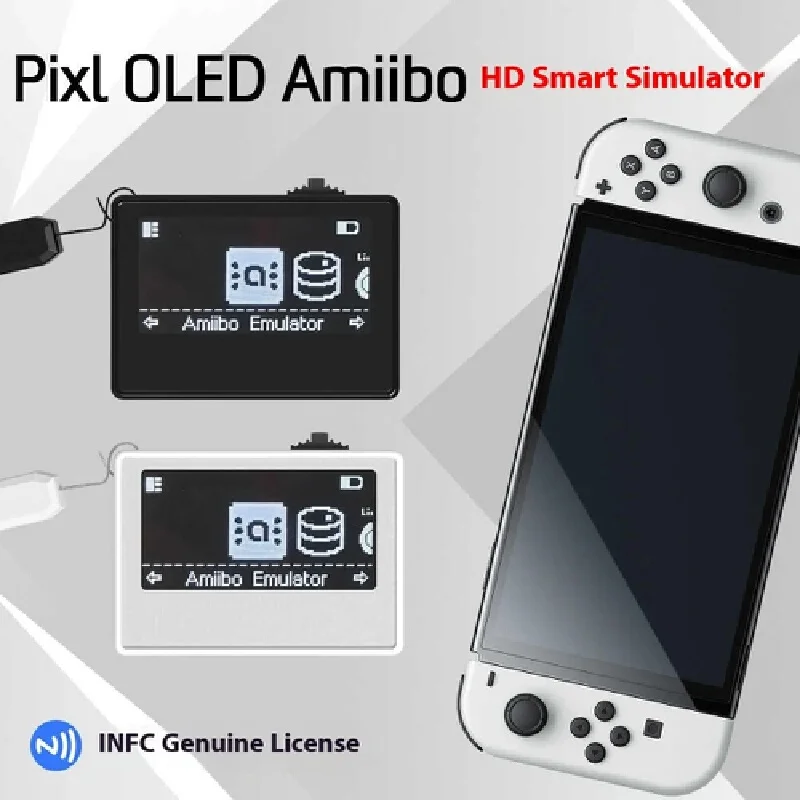 Эмулятор Infc Pixl Amiibo Для Nintendo Switch OLED/Lite Умная Имитация Oled Hd Аксессуар Пиксельной