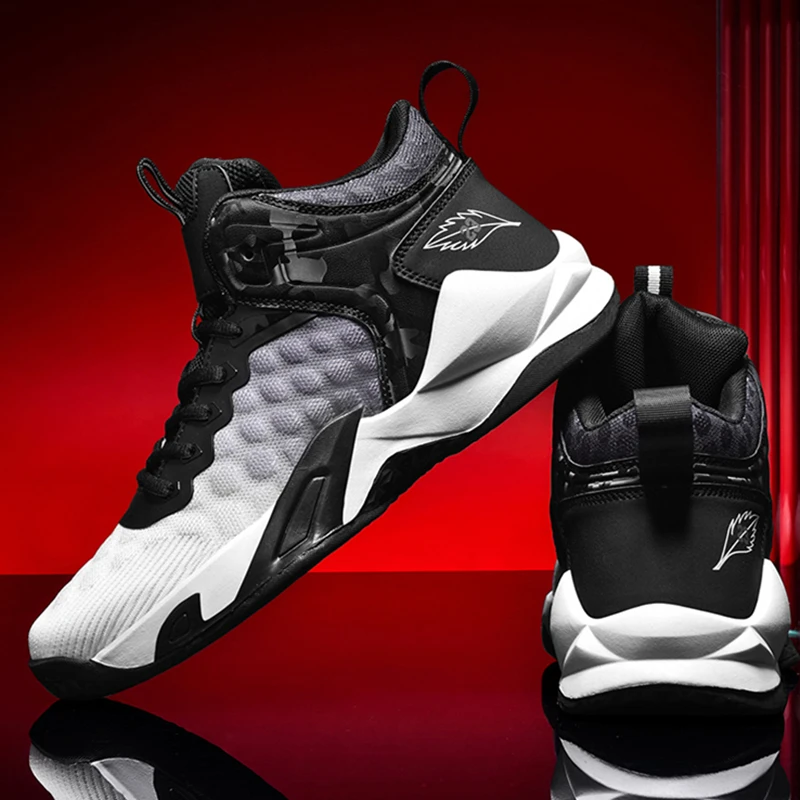 New Designers Action Leather Mesh Running Shoes Men Comfortable Fitness Sports Baskets Shoes Walking Shoes Man Casual Sneakers