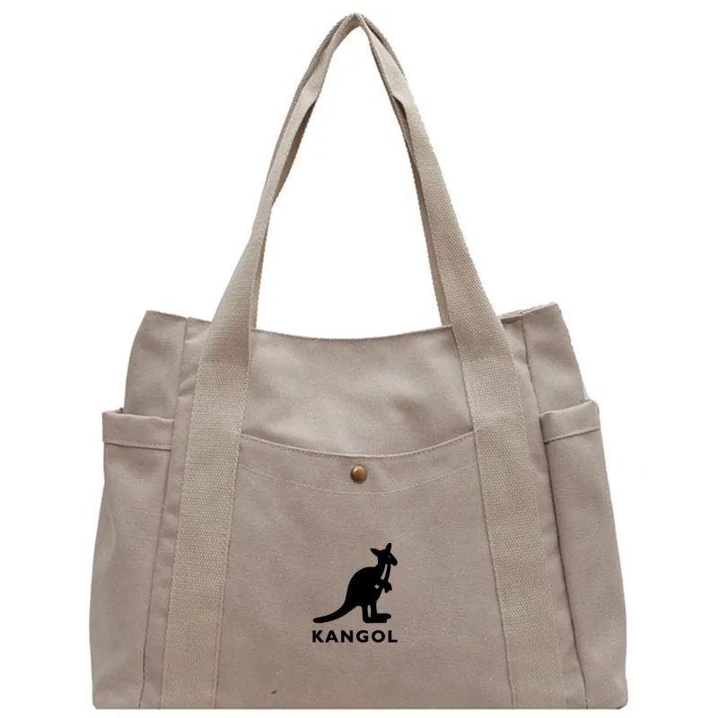 kangol Large Capacity Handbags Women Canvas Shoulder Bag Fashion Big Tote Bags crossbody bags shoulder bag purse