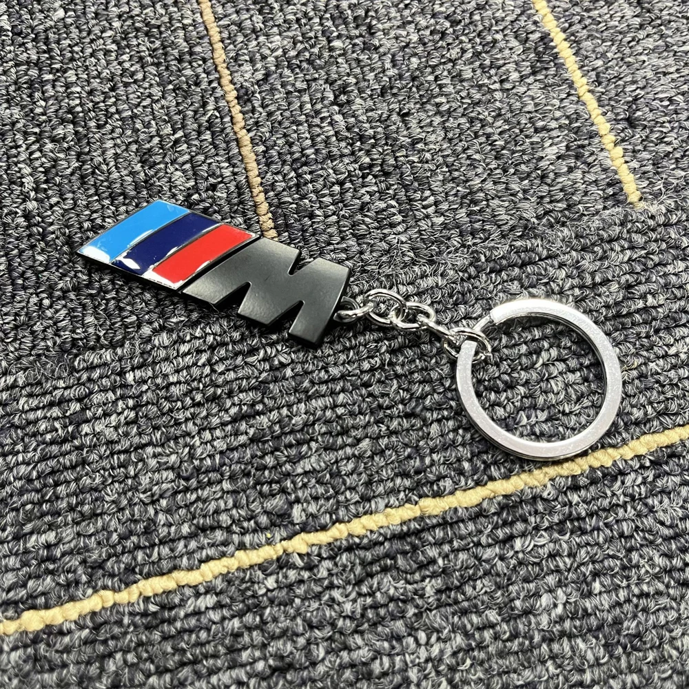 Новый автомобильный брелок из металлического сплава, автомобильные аксессуары, брелок для BMW M, эмблема E46 E36 E34 F10 E90 F30 E60 F30 E53 E30 E92 E87