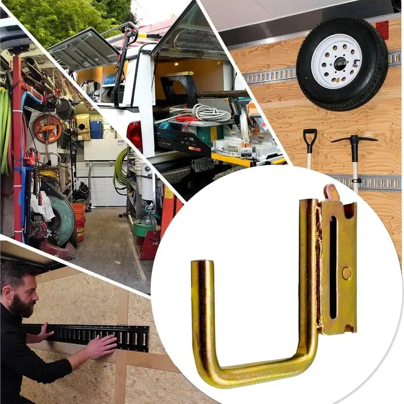 Крючки для электронных дорожек 4 шт. оцинкованное железо держатель инструментов