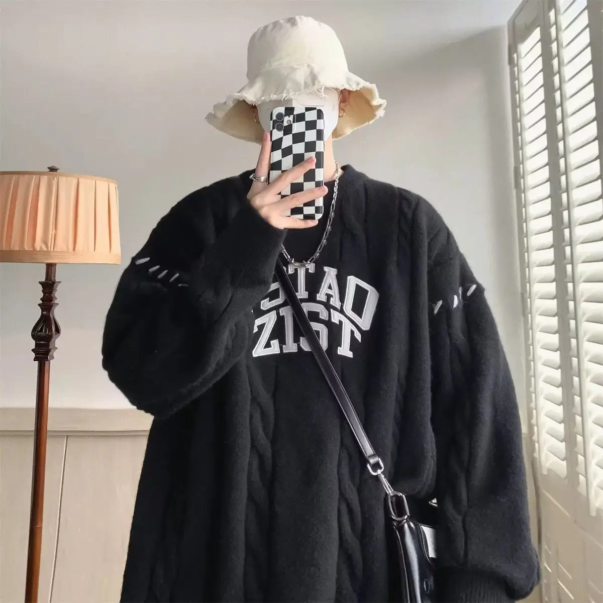 Свитер мужской в стиле ретро