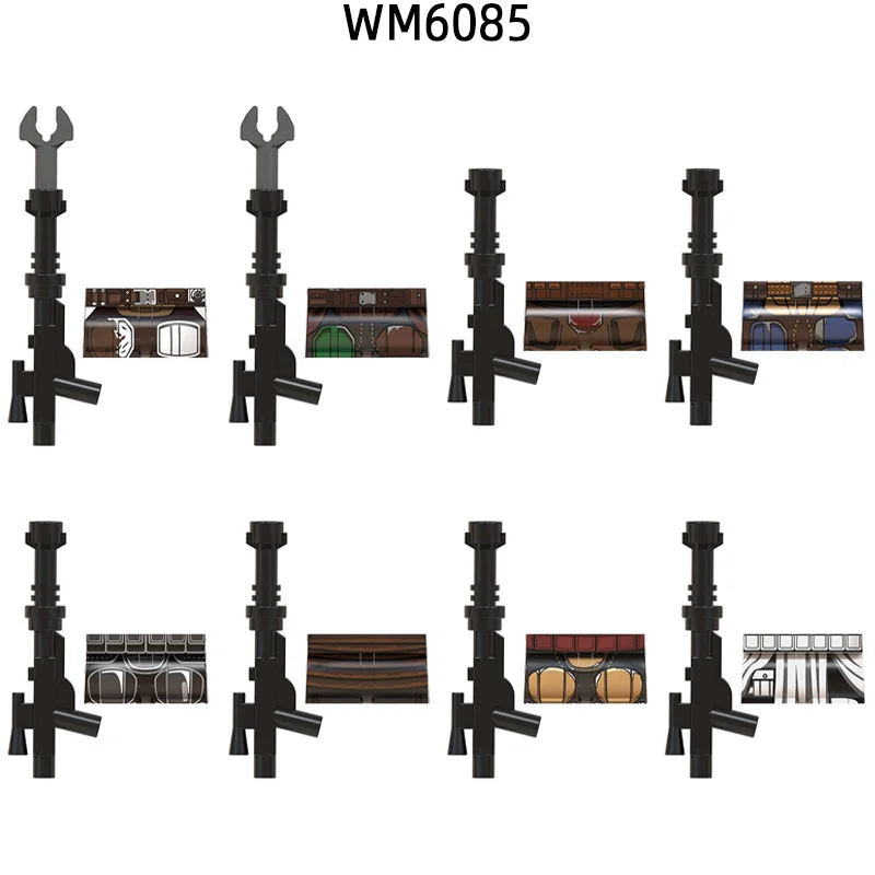 Экшн-фигурки оружие брюки детали для волос модель блоков детский набор подарки