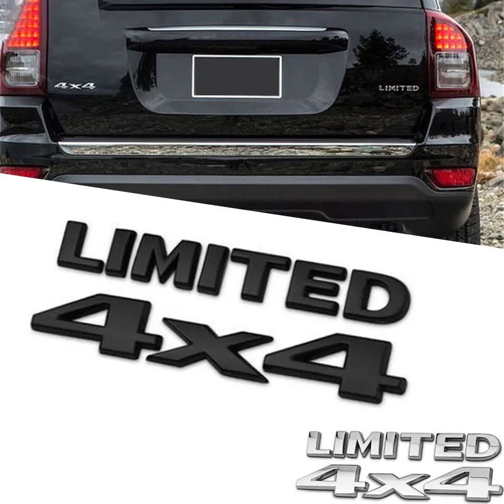 1 Набор 3D хромированные автомобильные наклейки 4x4 ограниченная эмблема хвоста