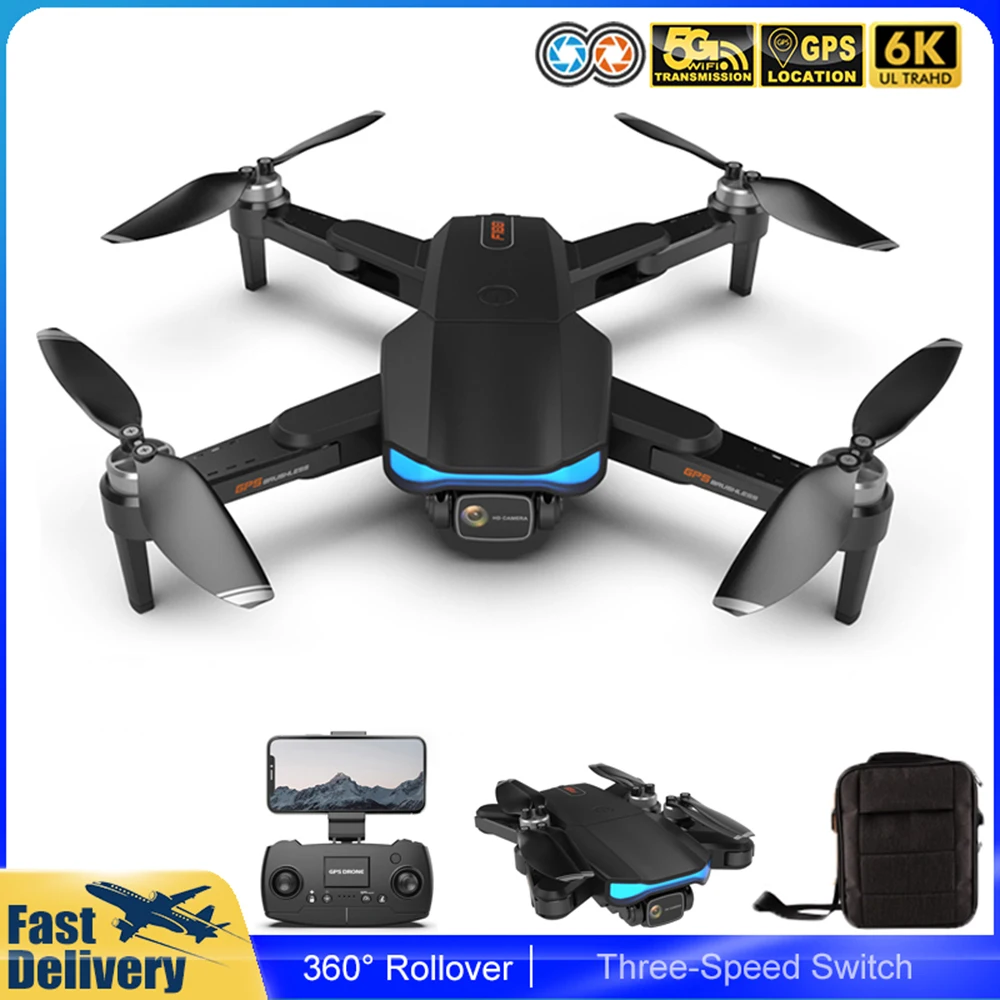 

F188 GPS Fold Drone 6K HD Dual Camera Professional Motor 5G Wifi Aerial Photography RC Dron Quadcopter Toy Distance 1000M