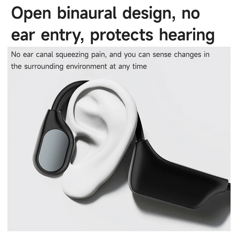 Bluetooth-гарнитура с костной проводимостью повышающая звук вспомогательный