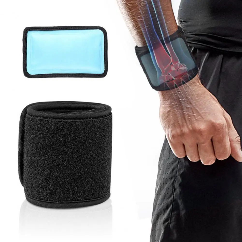 

Cold Therapy Wrap Breathable Multifunction Gel Ice Skin-friendly Gel Ice Pack Compress for Sport Fitness