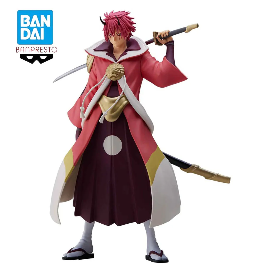

100% Original Benimaru 18CM Action Figure That Time Got Reincarnated As Slime Anime Collectible Ornaments Model Dolls Toy