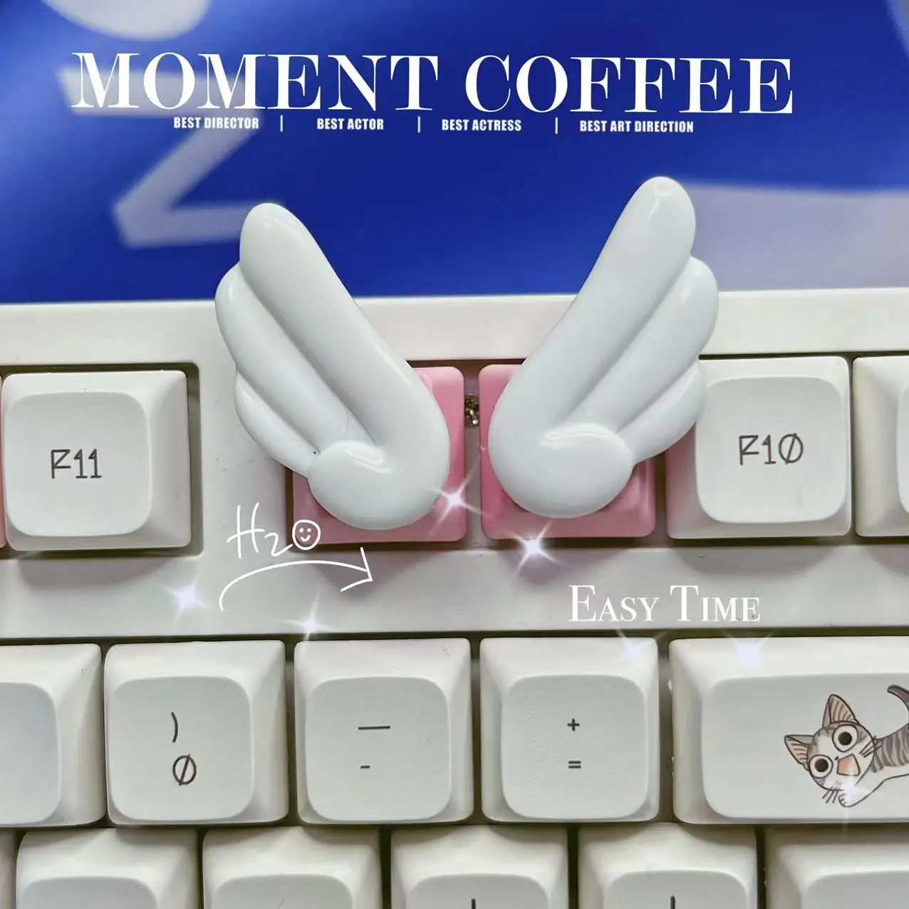 Индивидуальная механическая игровая клавиатура колпачок для Esc мультяшный